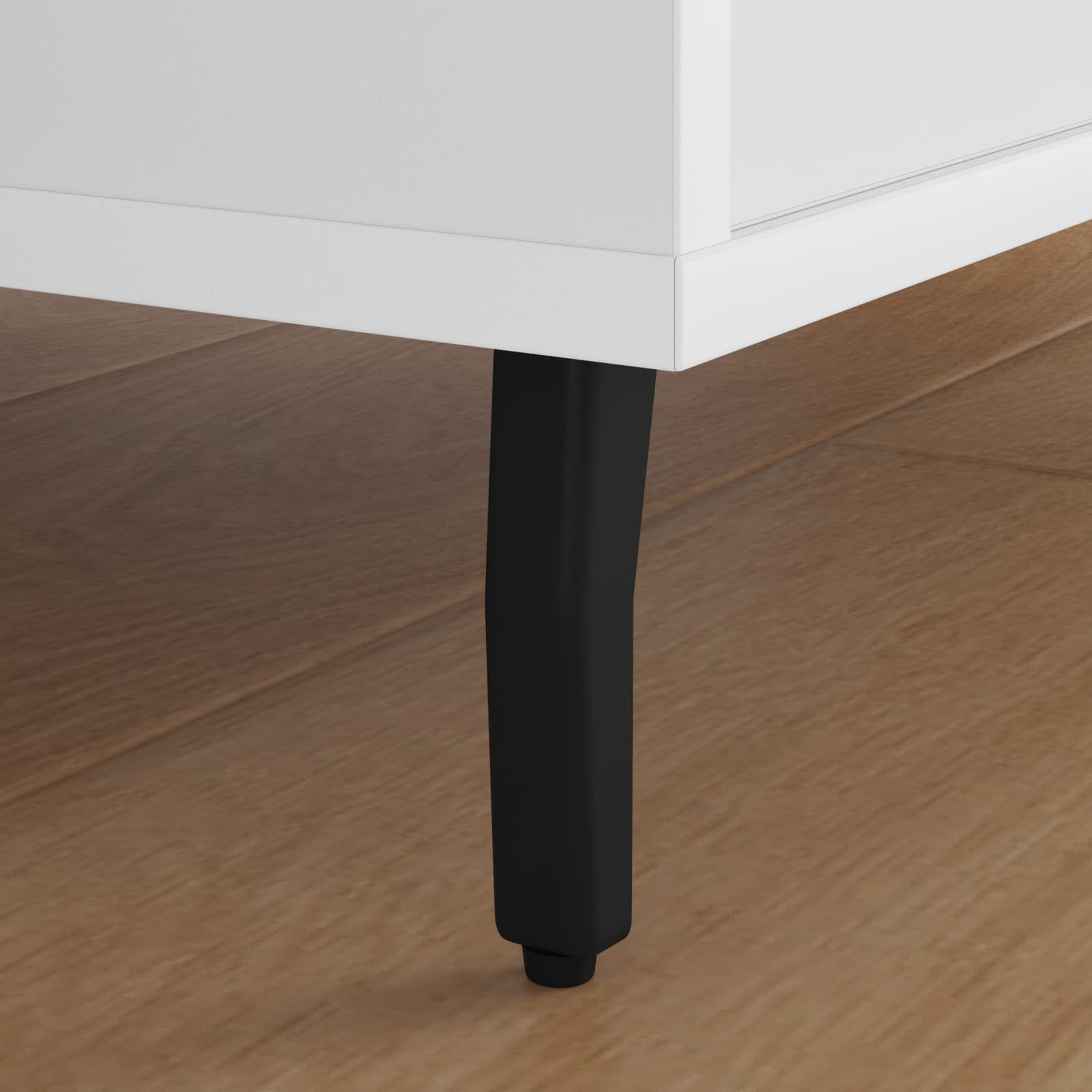 Στηρίγματα 12 pcs Μαύρο 40 x 40 x 100 mm Σίδερο