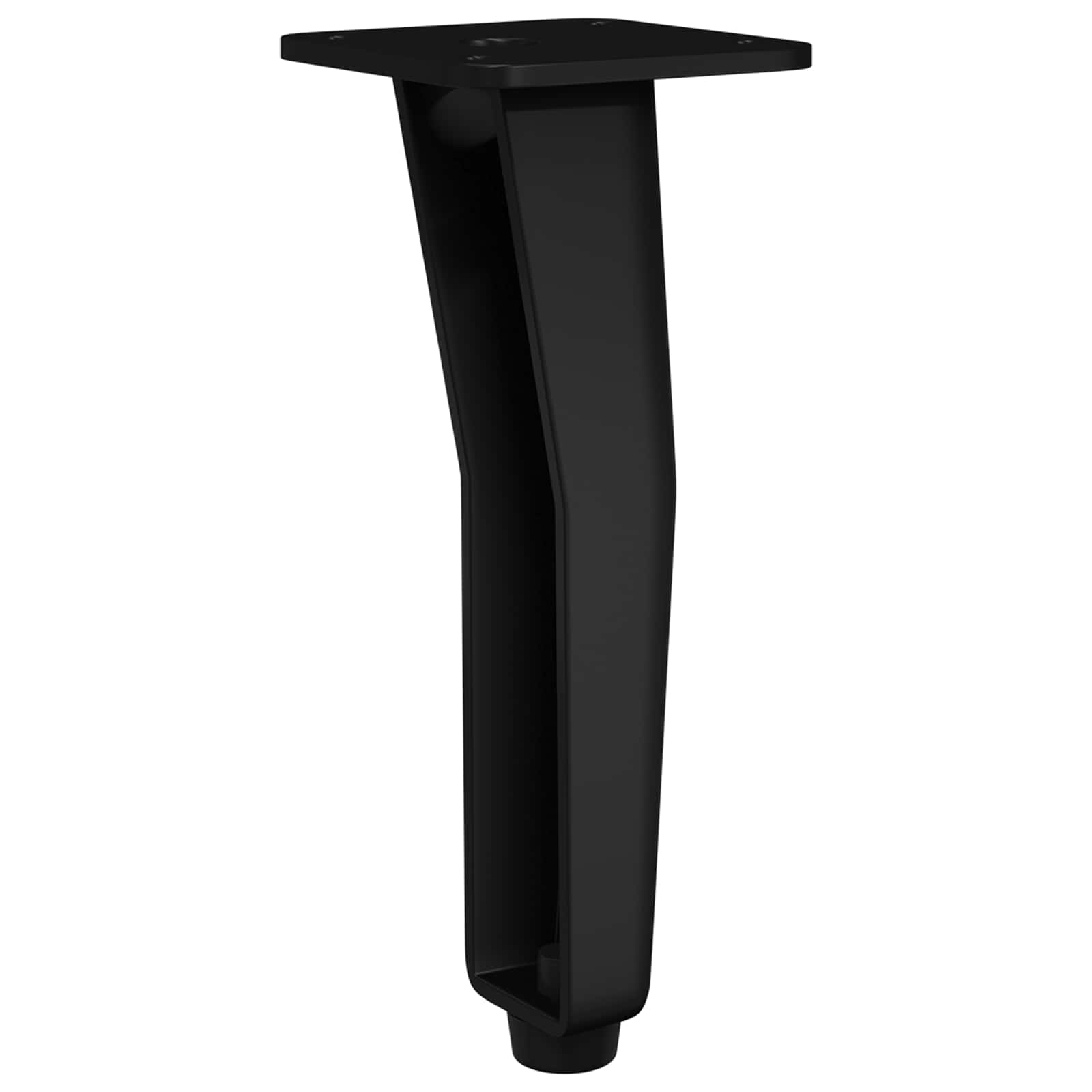 Στηρίγματα 12 pcs Μαύρο 40 x 40 x 100 mm Σίδερο