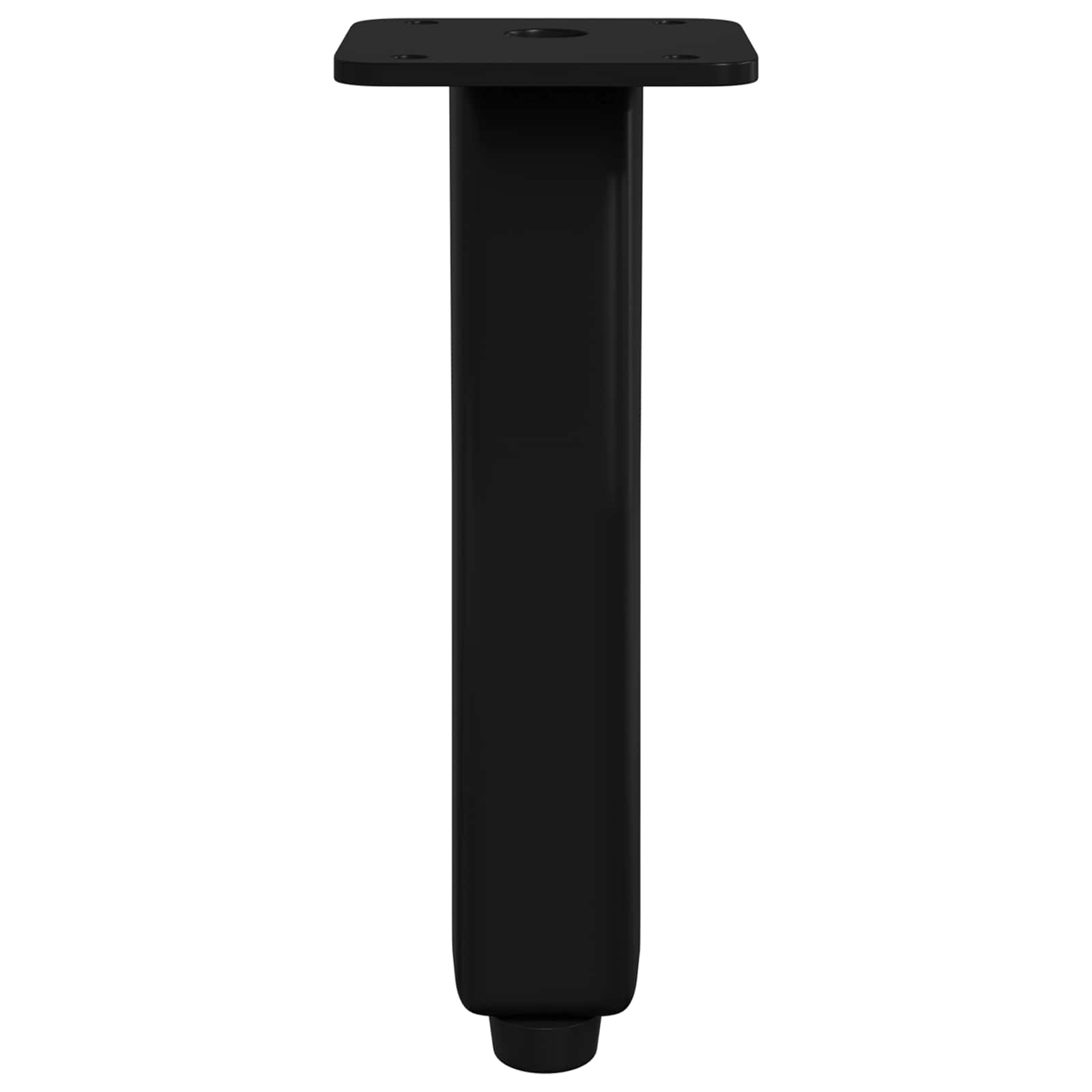 Στηρίγματα 12 pcs Μαύρο 40 x 40 x 100 mm Σίδερο