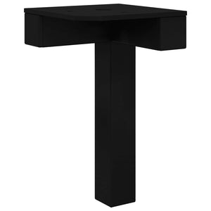 Στηρίγματα 12 τεμ. Μαύρο 57 x 57 x 100 mm Σίδερο