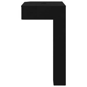 Στηρίγματα 12 τεμ. Μαύρο 57 x 57 x 100 mm Σίδερο