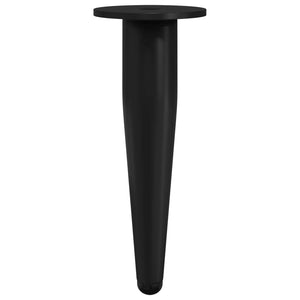 Πόδια Επίπλων 12 τεμ. Μαύρο Ø 40 x 98 mm Σίδερο