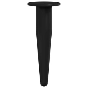 Πόδια Επίπλων 12 τεμ. Μαύρο Ø 40 x 98 mm Σίδερο