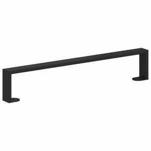 Πόδια Επίπλων 12 pcs Μαύρο 546 x 40,5 x 100 χιλ Σίδερο - Pakobazaar