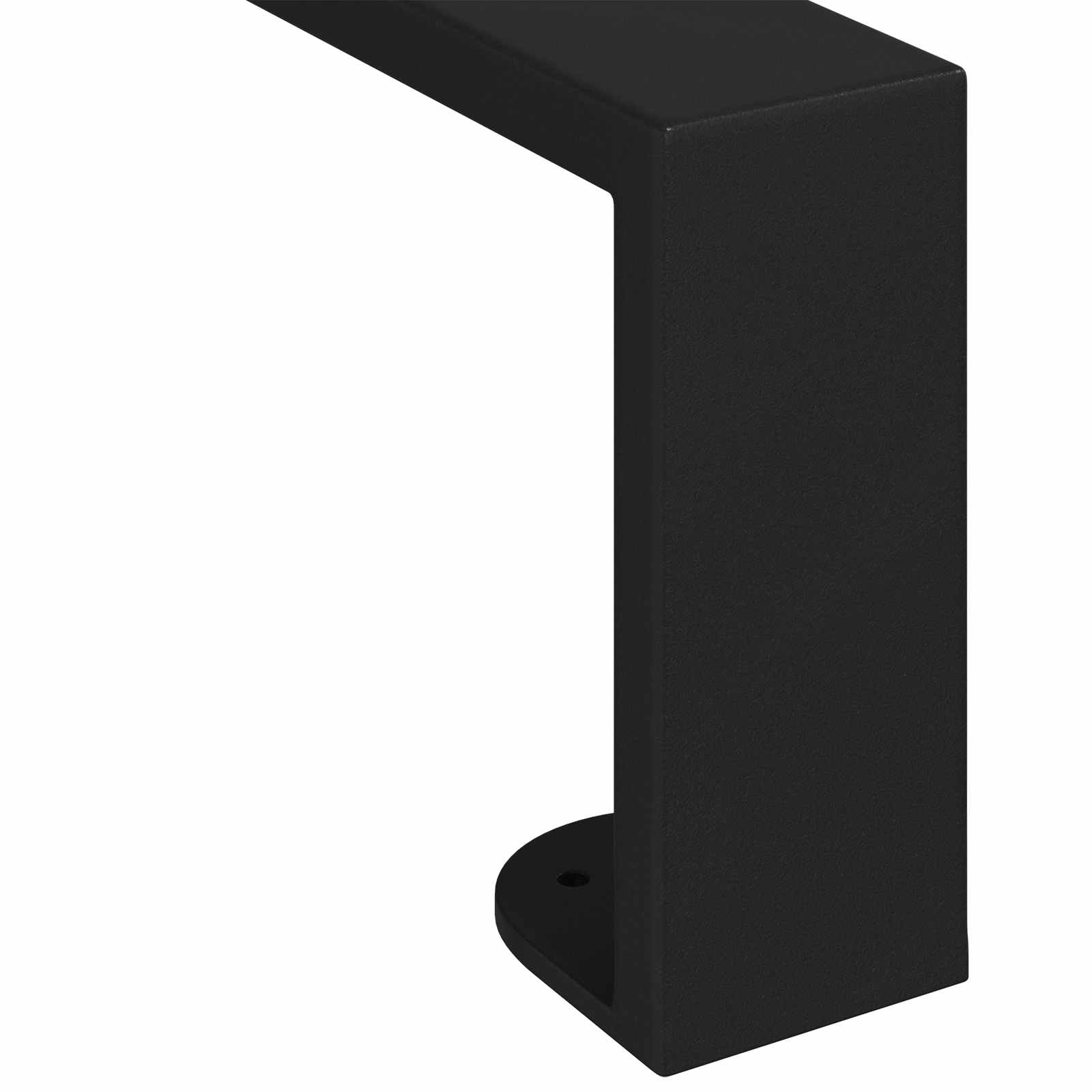 Πόδια Επίπλων 12 pcs Μαύρο 596 x 40,5 x 100 χιλ Σίδερο - Pakobazaar