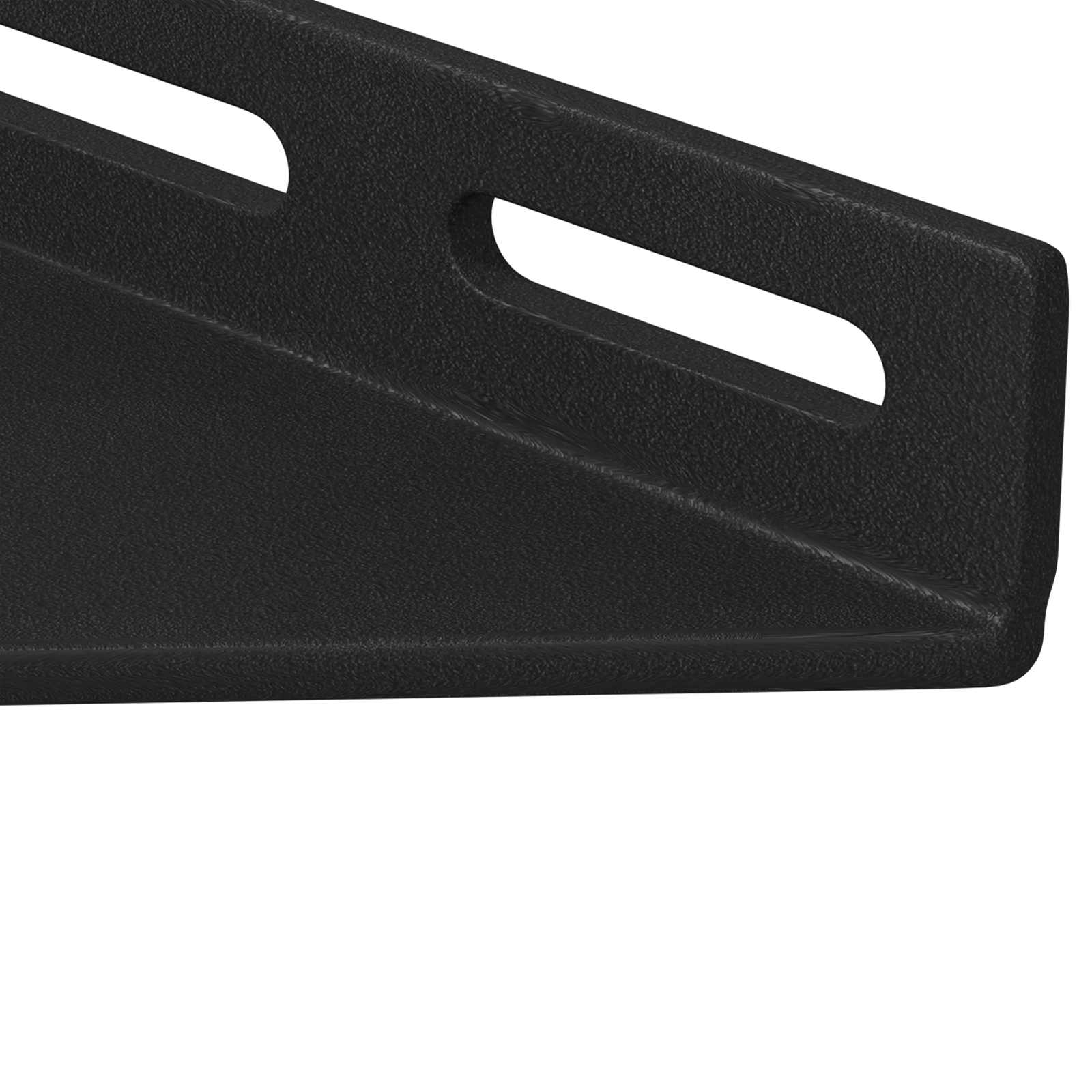 Βραχίονας Γωνίας 2 pcs Μαύρο 138,5 x 50,5 x 16 mm Σίδερο