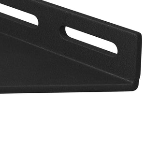 Βραχίονας Γωνίας 2 Μαύρο 138,5 x 50,5 x 16 mm Σίδερο