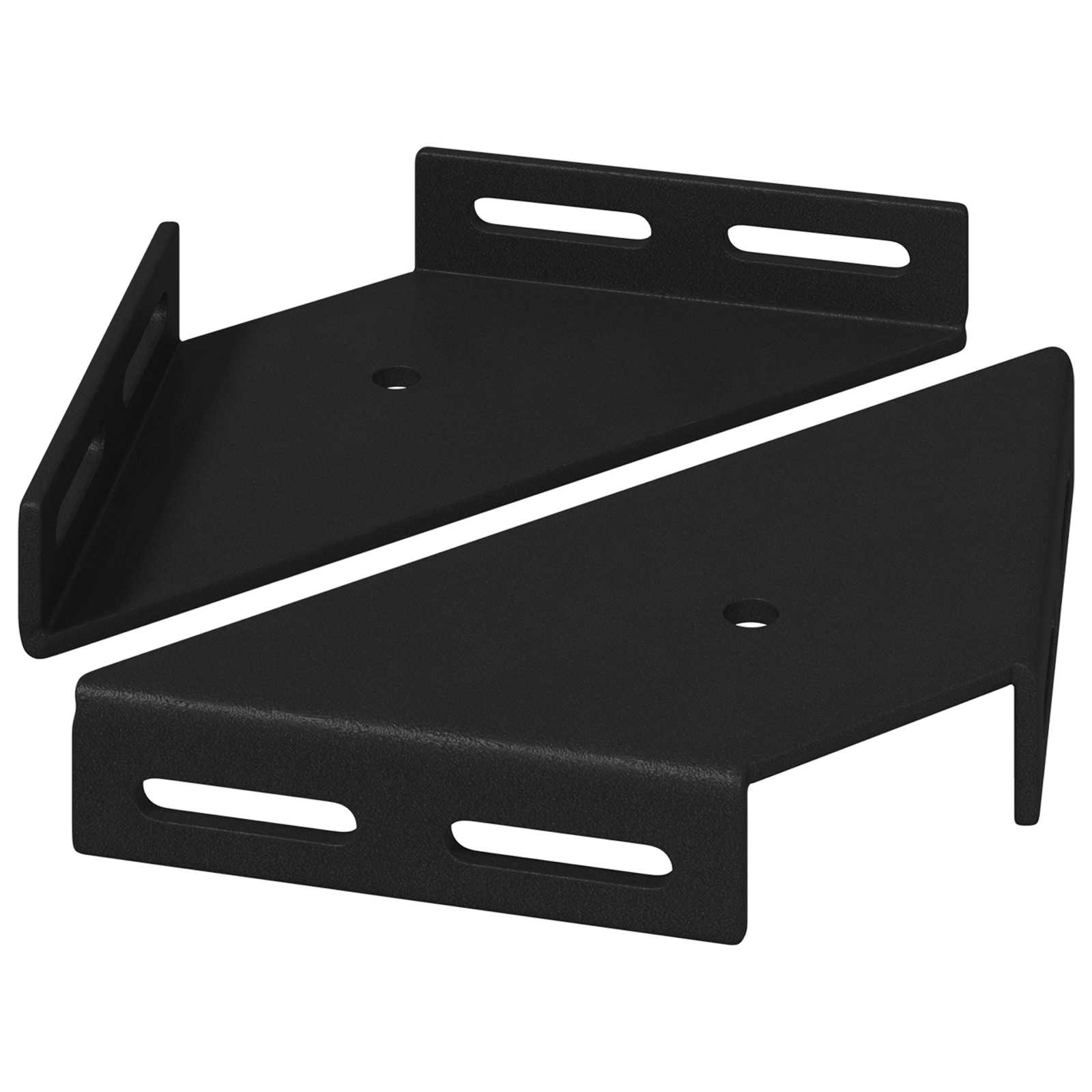 Βραχίονας Γωνίας 2 pcs Μαύρο 138,5 x 50,5 x 16 mm Σίδερο