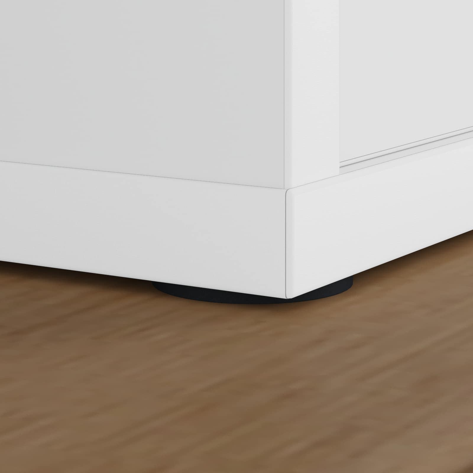 Πάτοι Επίπλων 12 pcs Μαύρο Ø 30 x 2 mm EVA