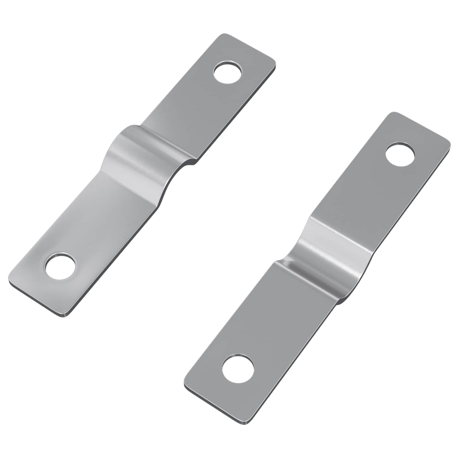 Πλάκα Χτυπήματος 2 pcs Ασημί 50 x 10 x 1,2 mm Σίδερο