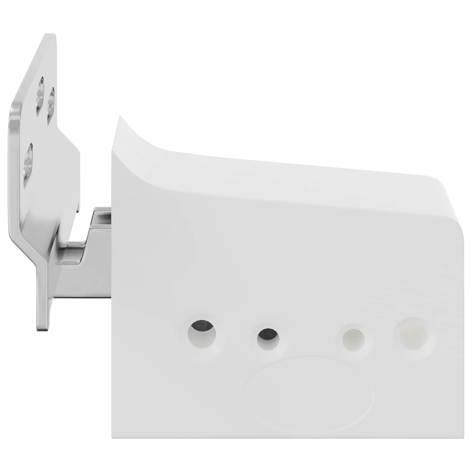 Κρεμαστός Βραχίονας Ντουλαπιού 2 pcs Λευκό 70 x 48 x 19 χιλ - Pakobazaar