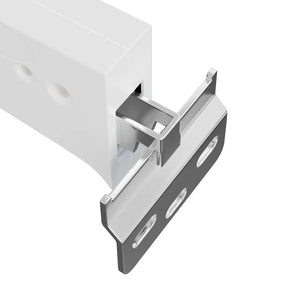 Κρεμαστός Βραχίονας Ντουλαπιού 261 pcs Λευκό 70 x 48 x 19 χιλ - Pakobazaar