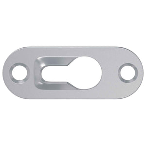 ΚΡΕΜΑΣΤΡΑ ΜΕ ΚΛΕΙΔΩΜΑ 12 τμχ. Ασημί 45 x 16 x 3.5 mm Σίδερο