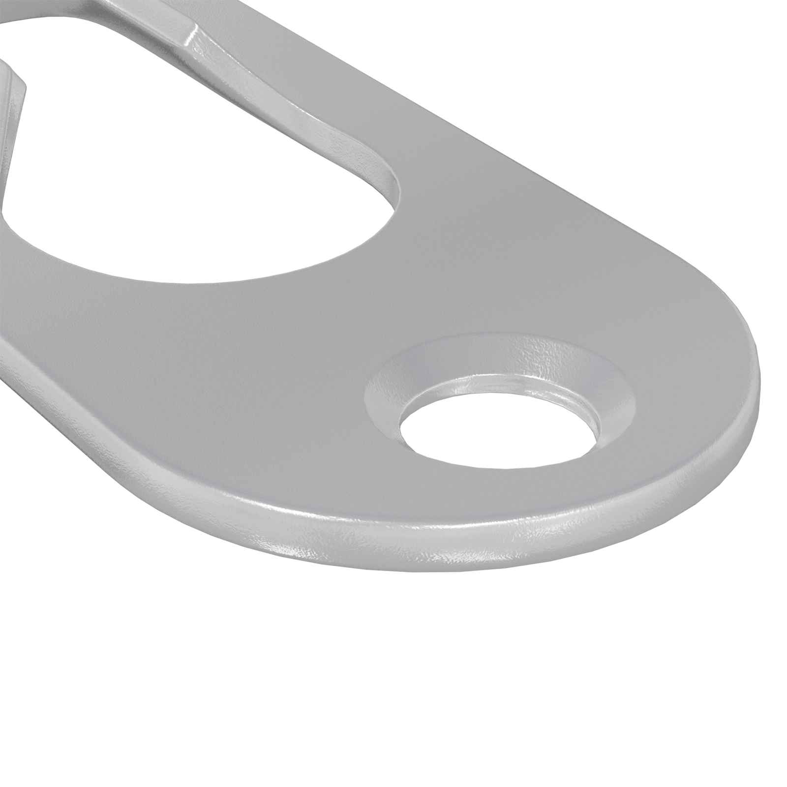 ΚΡΕΜΑΣΤΡΑ ΜΕ ΚΛΕΙΔΩΜΑ 3673 pcs Ασημί 45 x 16 x 3.5 mm Σίδερο