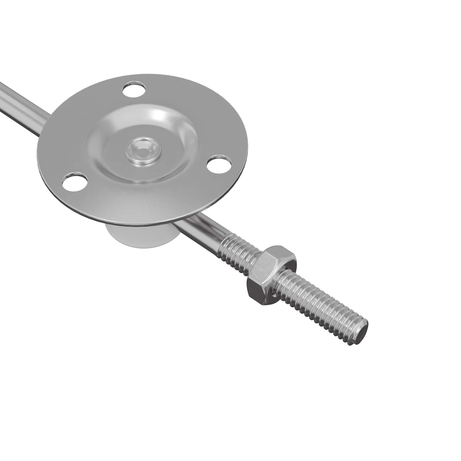 Μεντεσές στήριξης καπακιού 12 pcs Ασημί 194 x 36 x 18 mm Σίδερο