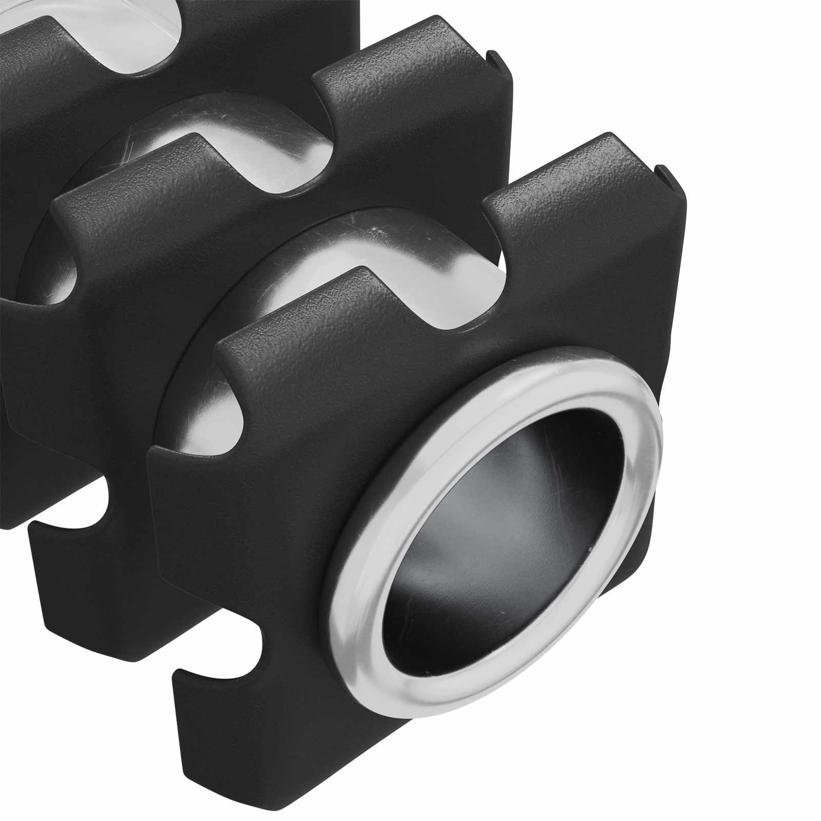 Εισαγωγή Σωλήνα με Σπείρωμα 12 pcs Μαύρο και Ασημί