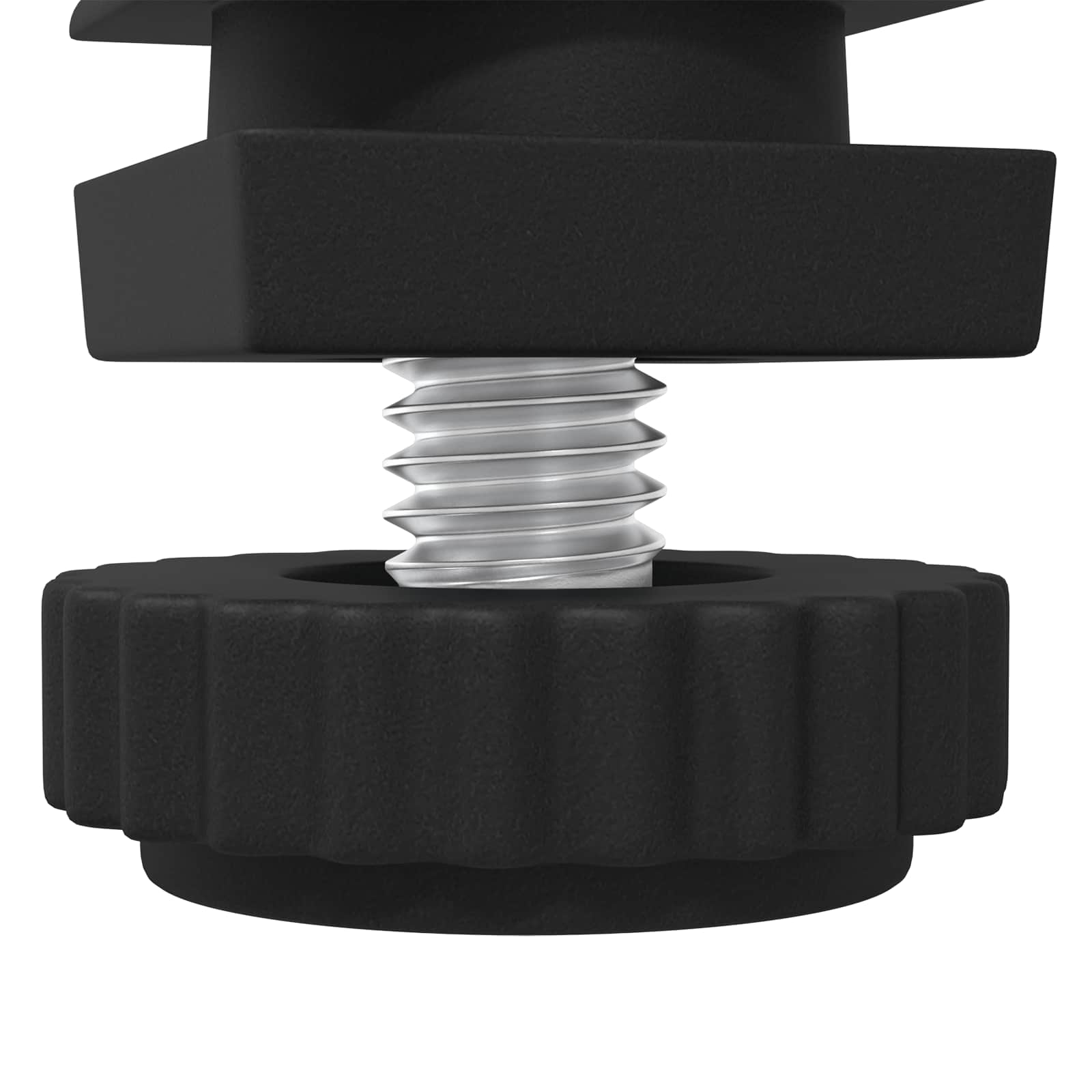 Ζυγοστάθμιση επίπλων Ρυθμιζόμενος 12 pcs Μαύρο M6 PP