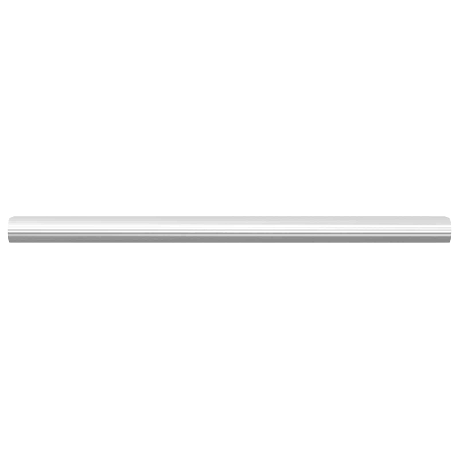 Ράβδος Ντουλάπας 2 pcs Ασημί 264 x 15 x 29 mm Αλουμινένιο Κράμα