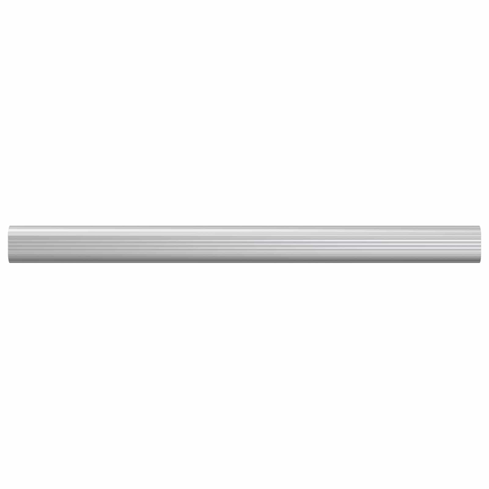 Ράβδος Ντουλάπας 2 pcs Ασημί 371,5 x 15 x 29 mm