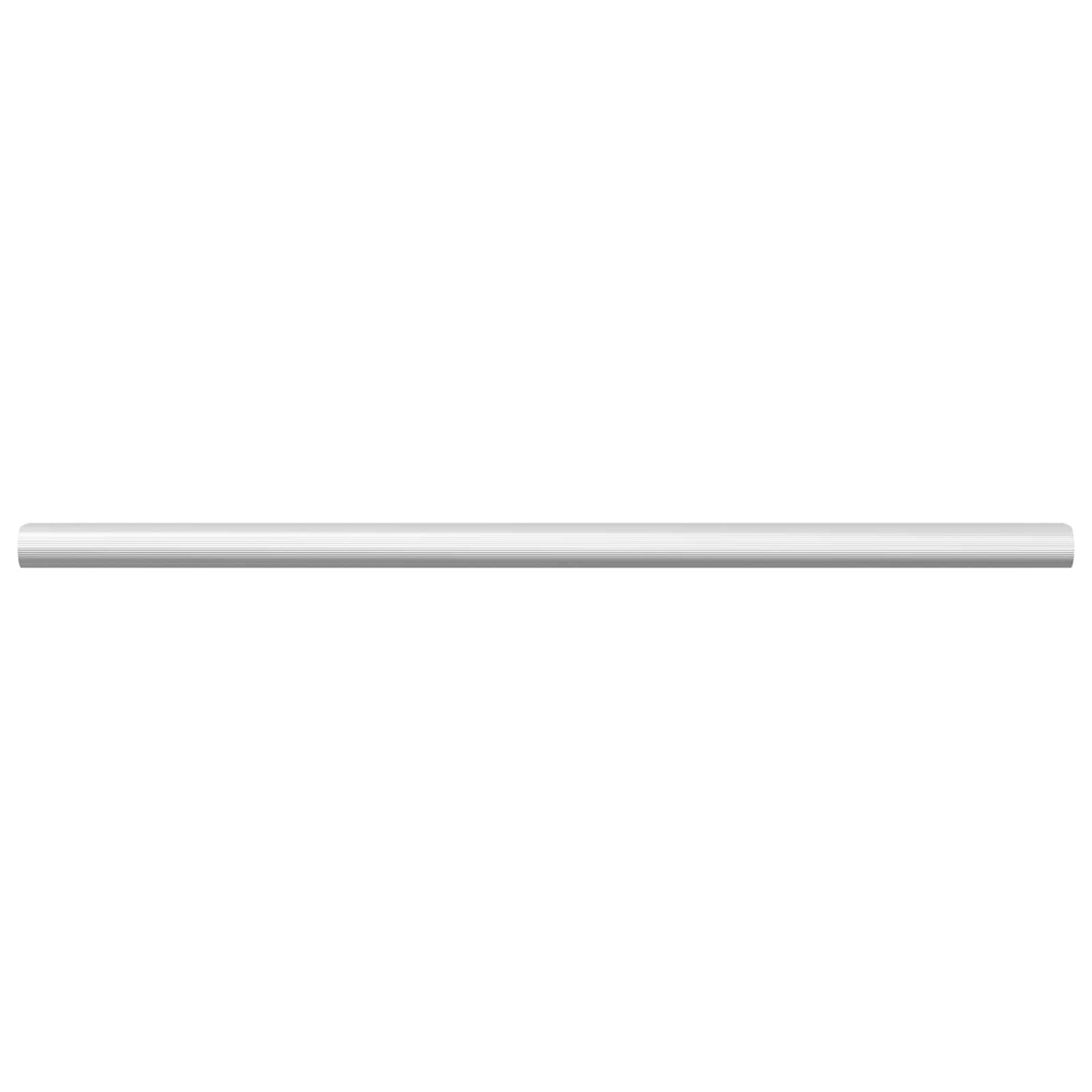 Ράβδος Ντουλάπας 2 pcs Ασημί 372 x 15 x 29 mm Αλουμινένιο Κράμα