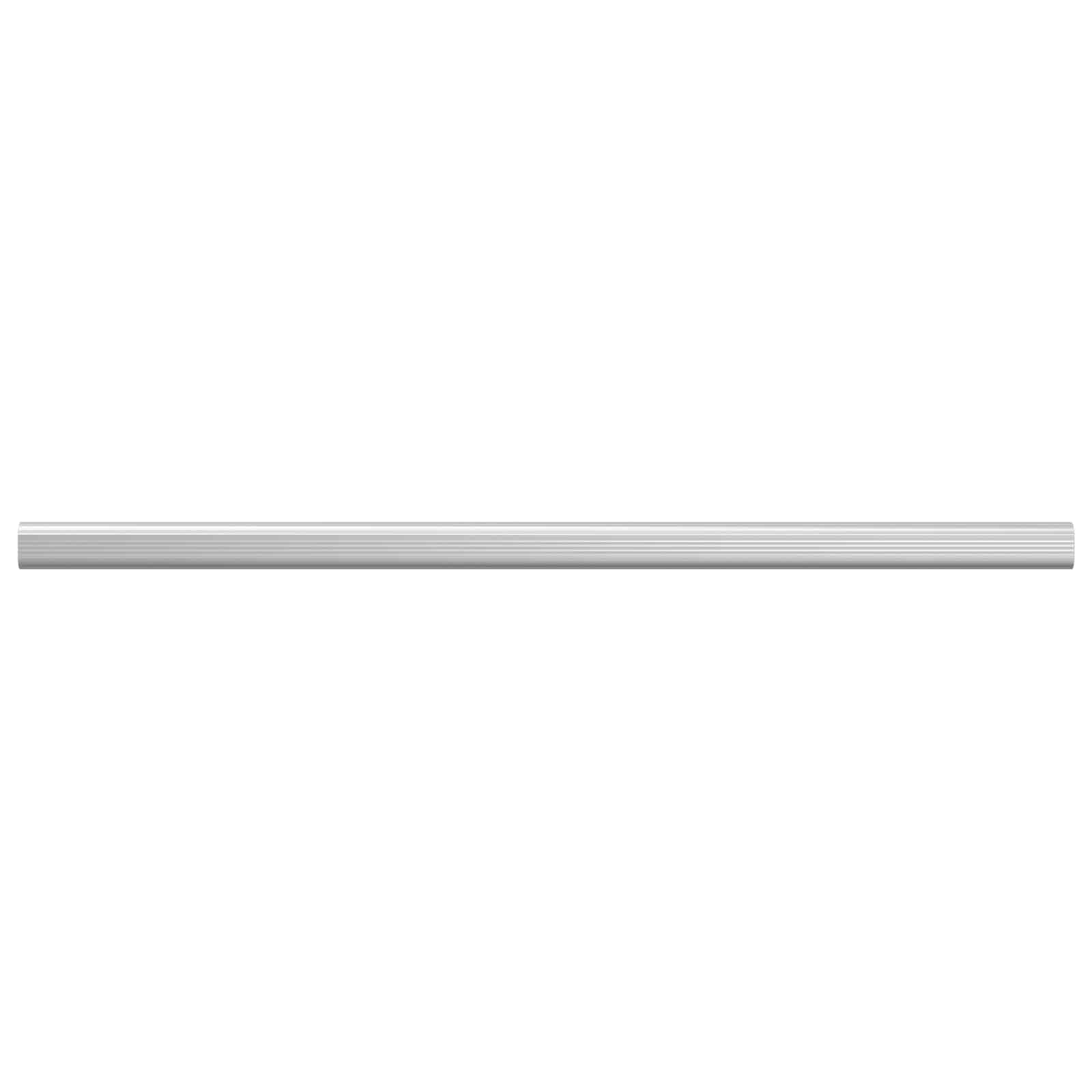Ράβδος Ντουλάπας 2 pcs Ασημί 664 x 15 x 29 mm Αλουμινένιο Κράμα