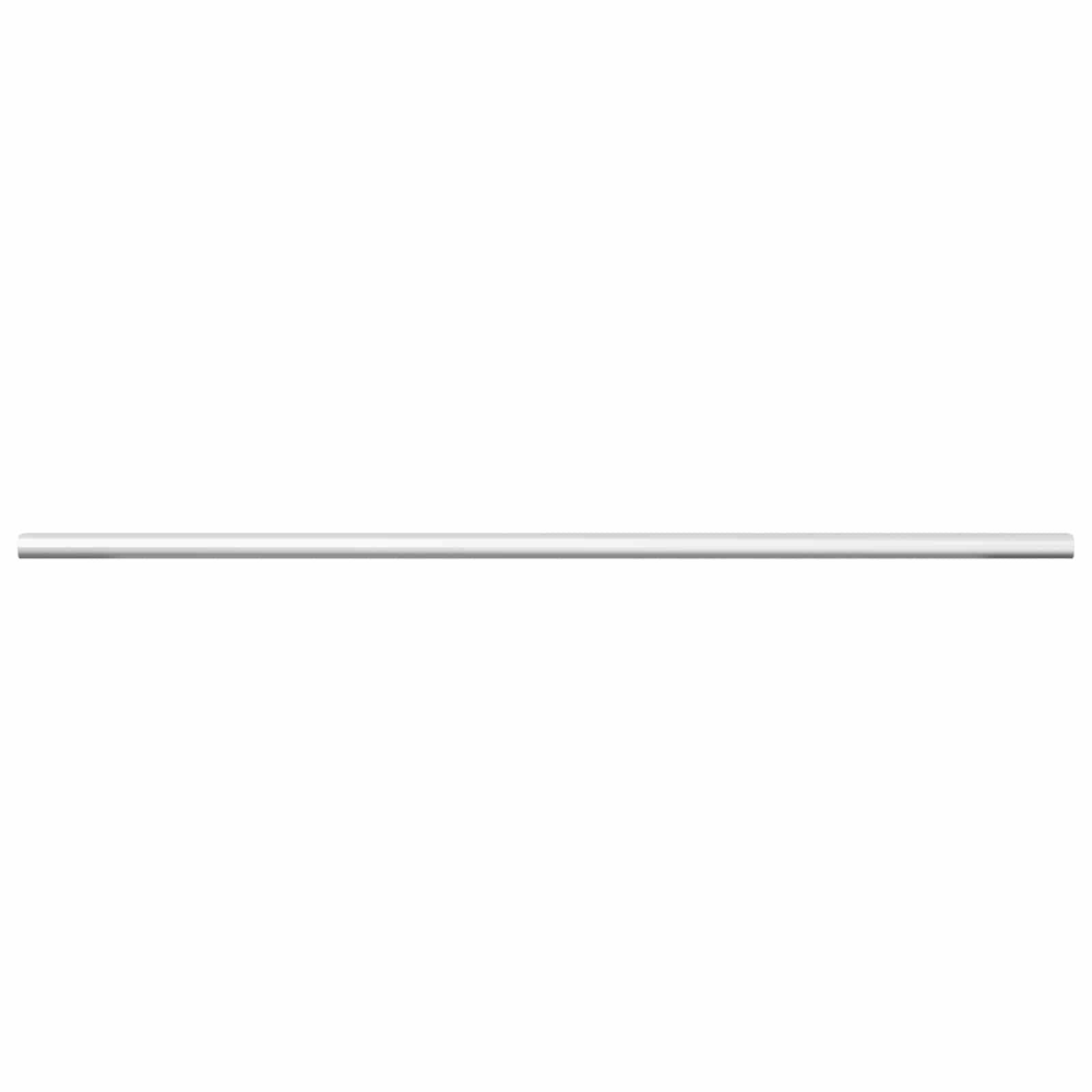 Ράβδος Ντουλάπας 2 pcs Ασημί 664 x 15 x 29 mm Αλουμινένιο Κράμα