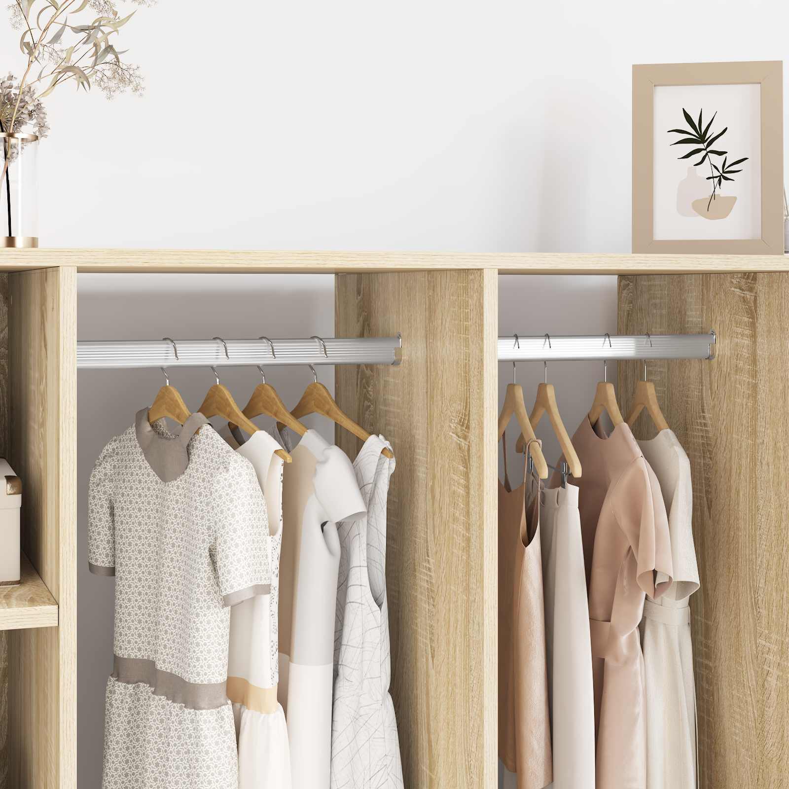 Βραχίοντας ράγας ντουλάπας 12 pcs Άσπρος Ψευδάργυρος Σίδερο - Pakobazaar