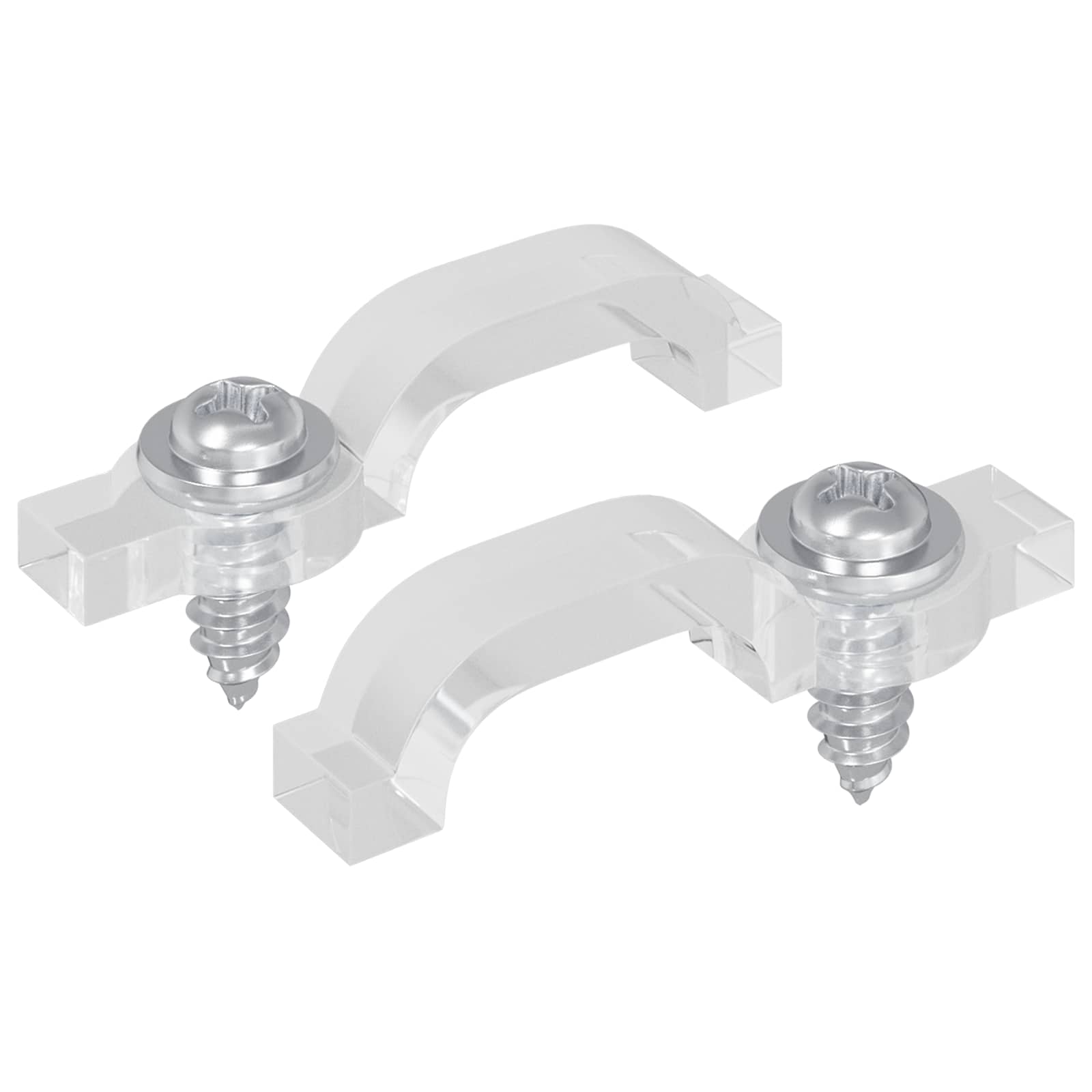 Κλιπ LED Ταινίας 2 pcs Διαφανές 23,8 x 7,3 x 4,3 χιλ - Pakobazaar