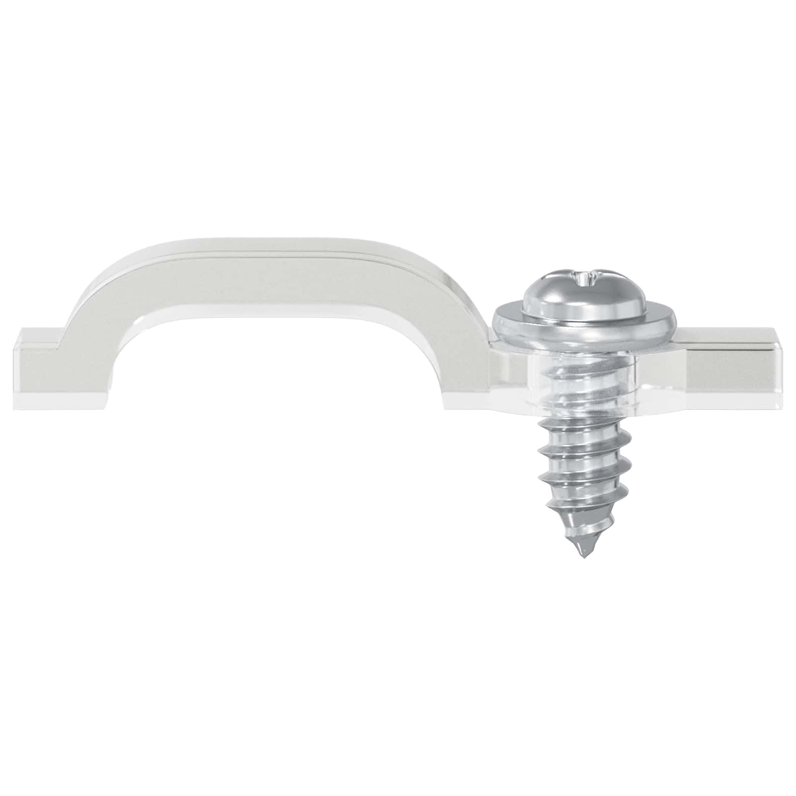 Κλιπ LED Ταινίας 12 pcs Διαφανές 23,8 x 7,3 x 4,3 χιλ - Pakobazaar