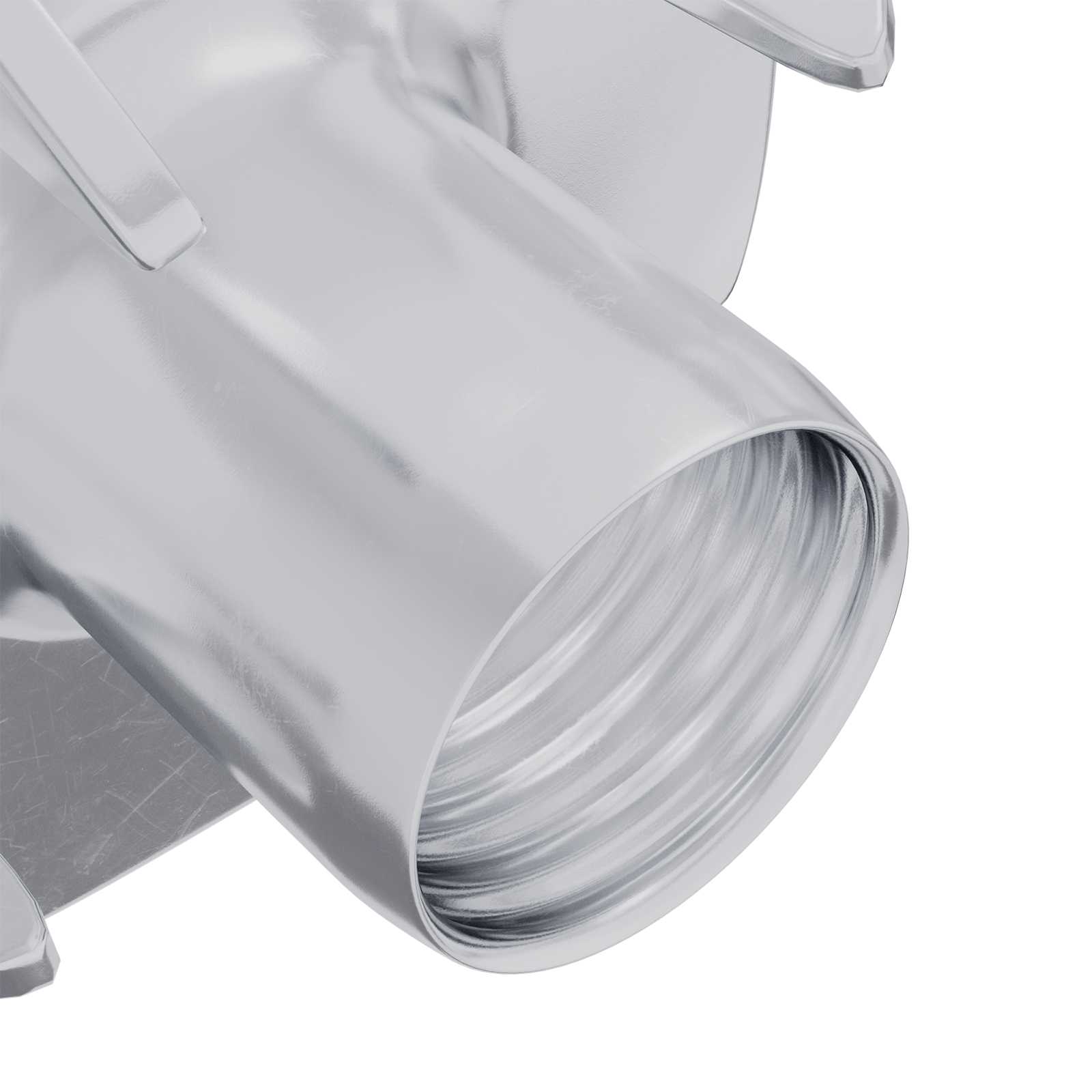 Πριονωτό T-nut 12 pcs Ασημί M6 χιλ. Ατσάλι