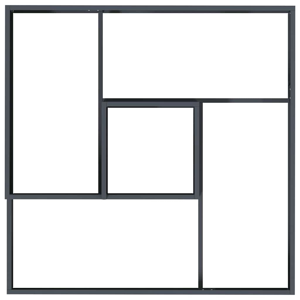 Γλάστρα Κήπου Ανθρακί 100 x 100 x 50 cm Ψυχρής έλασης χάλυβας - Pakobazaar