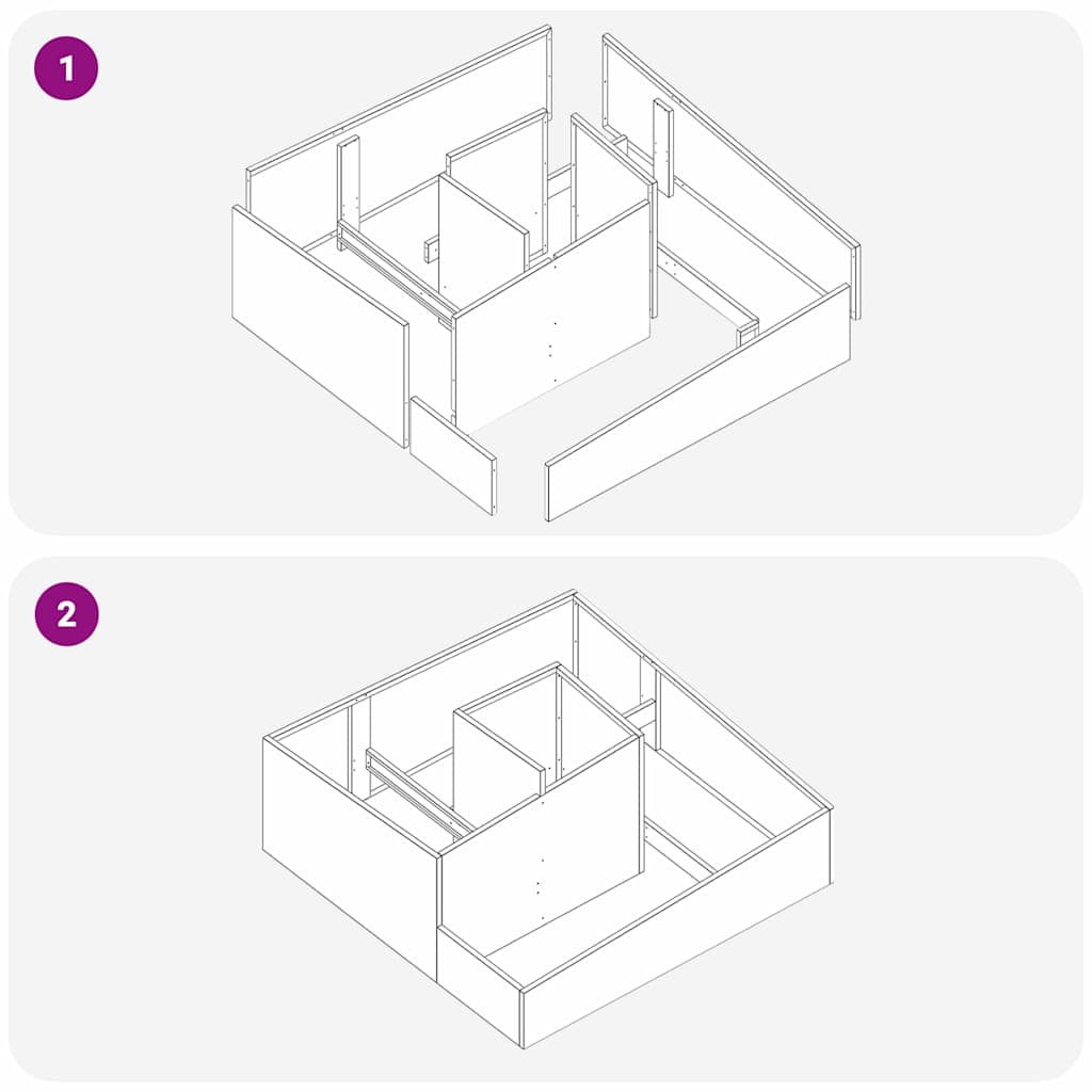 Γλάστρα Κήπου Ασημί 100 x 100 x 50 cm Ανοξείδωτο ατσάλι