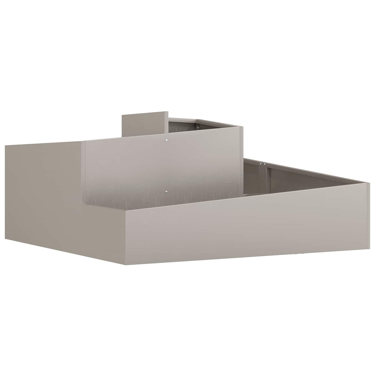 Γλάστρα Κήπου Σκ rusty 100 x 100 x 50 cm - Pakobazaar