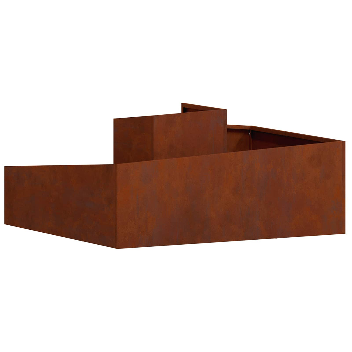Γλάστρα Κήπου Σκ rusty 100 x 100 x 50 cm - Pakobazaar
