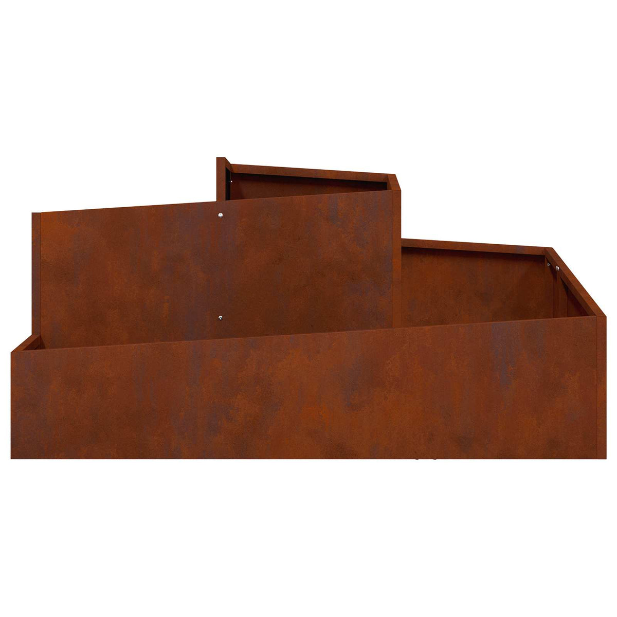 Γλάστρα Κήπου Σκ rusty 100 x 100 x 50 cm - Pakobazaar