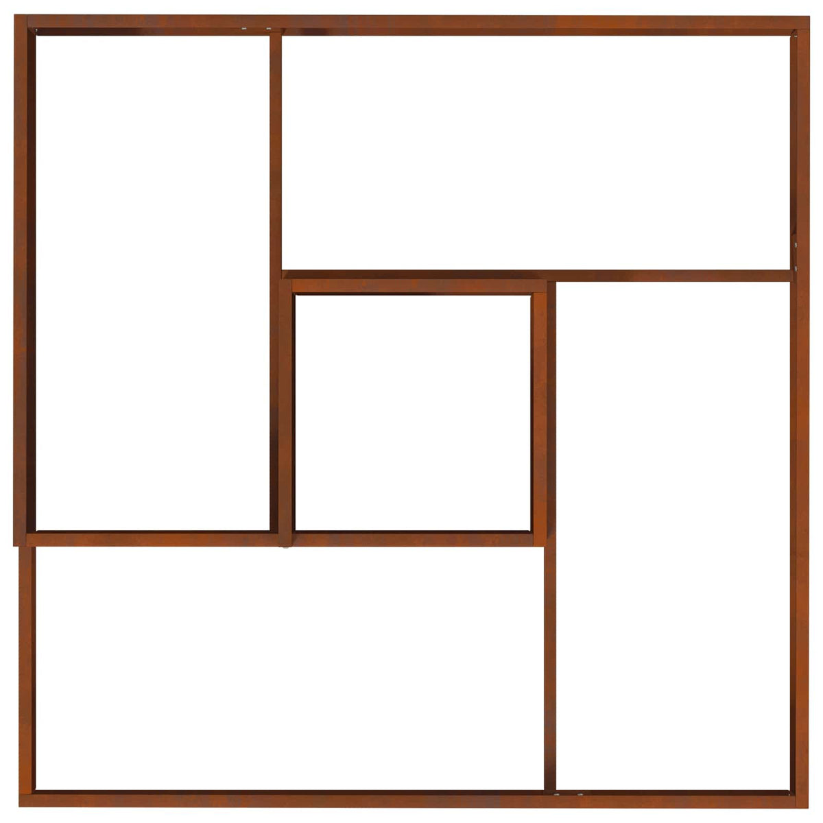 Γλάστρα Κήπου Σκ rusty 100 x 100 x 50 cm - Pakobazaar