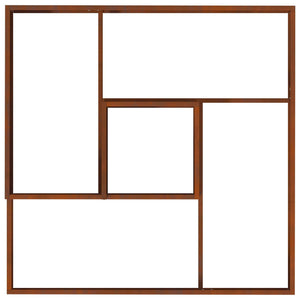 Γλάστρα Κήπου Σκ rusty 100 x 100 x 50 cm - Pakobazaar