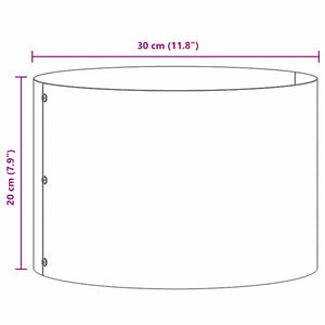 Δακτύλιος γλάστρας 5 pcs Ελιά Πράσινη 30 x 30 x 20 cm - Pakobazaar