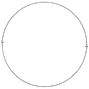 Δακτύλιος γλάστρας Λευκό 40 x 40 x 20 cm Ψυχρής έλασης χάλυβας - Pakobazaar