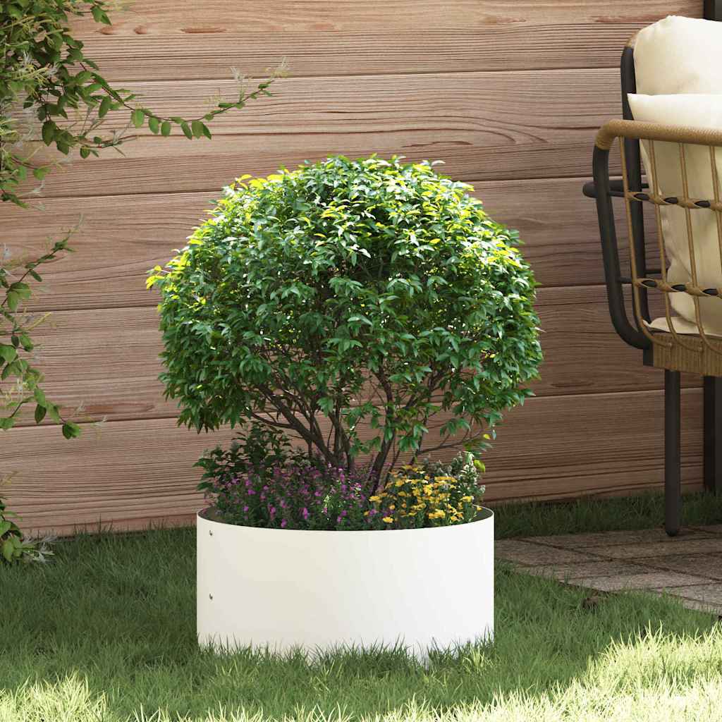 Δακτύλιος γλάστρας 5 pcs Λευκό 40 x 40 x 20 cm - Pakobazaar