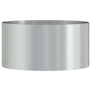 Δακτύλιος γλάστρας Ασημί 40 x 40 x 20 cm Επικαλυμμένος Χάλυβας