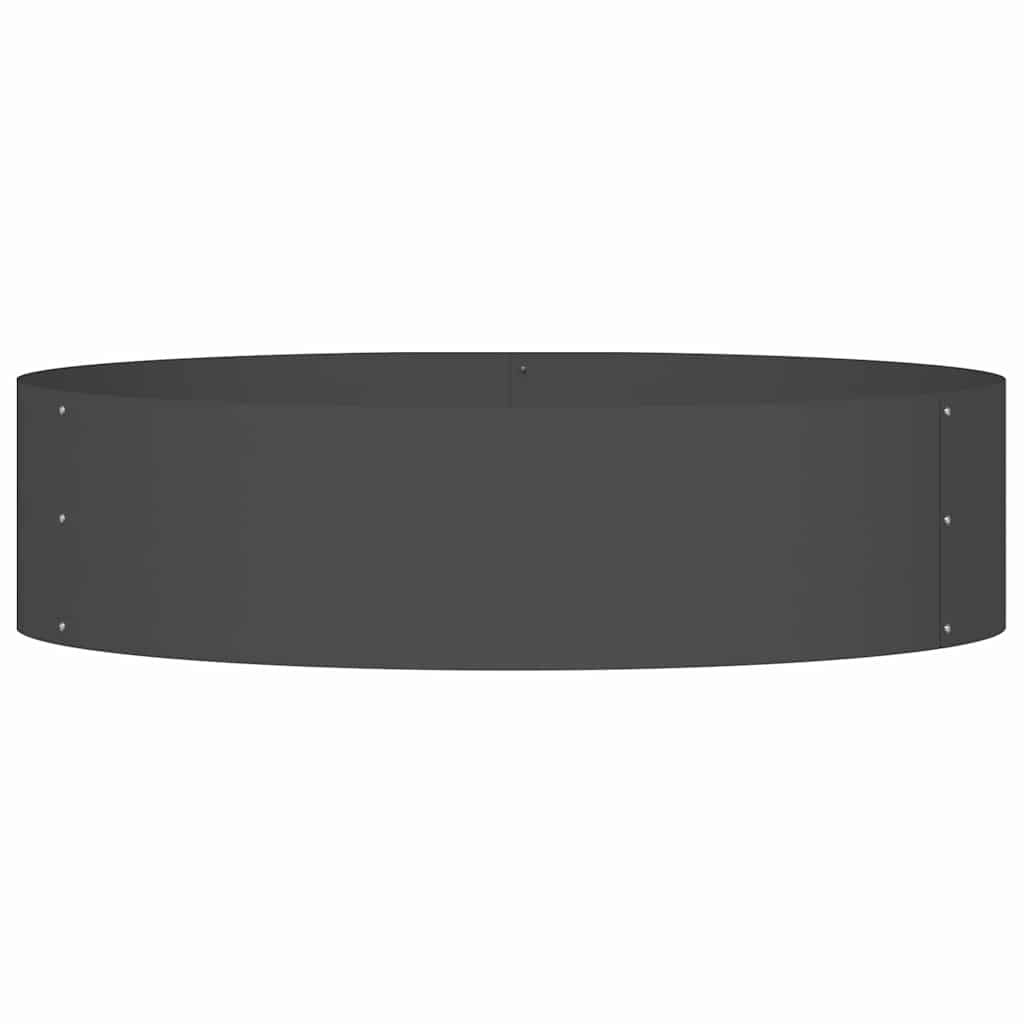 Δακτύλιος γλάστρας 5 pcs Μαύρο 80 x 80 x 20 cm - Pakobazaar