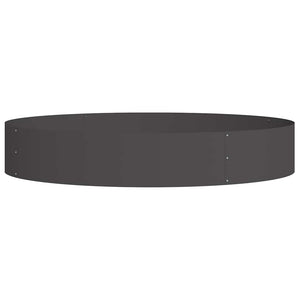 Δακτύλιος γλάστρας 5 pcs Μαύρο 120 x 120 x 20 εκ. - Pakobazaar