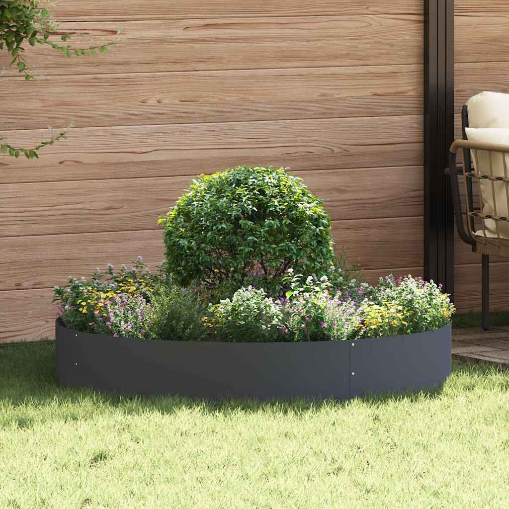 Δακτύλιος γλάστρας Ανθρακί 120 x 120 x 20 εκ. - Pakobazaar