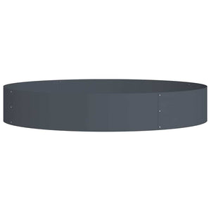 Δακτύλιος γλάστρας 5 τμχ. Ανθρακί 120 x 120 x 20 εκ.