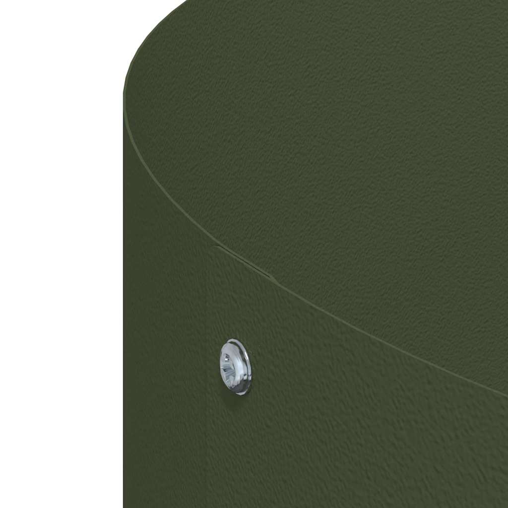 Δακτύλιος γλάστρας 5 pcs Ελιά Πράσινη 120 x 120 x 20 εκ. - Pakobazaar