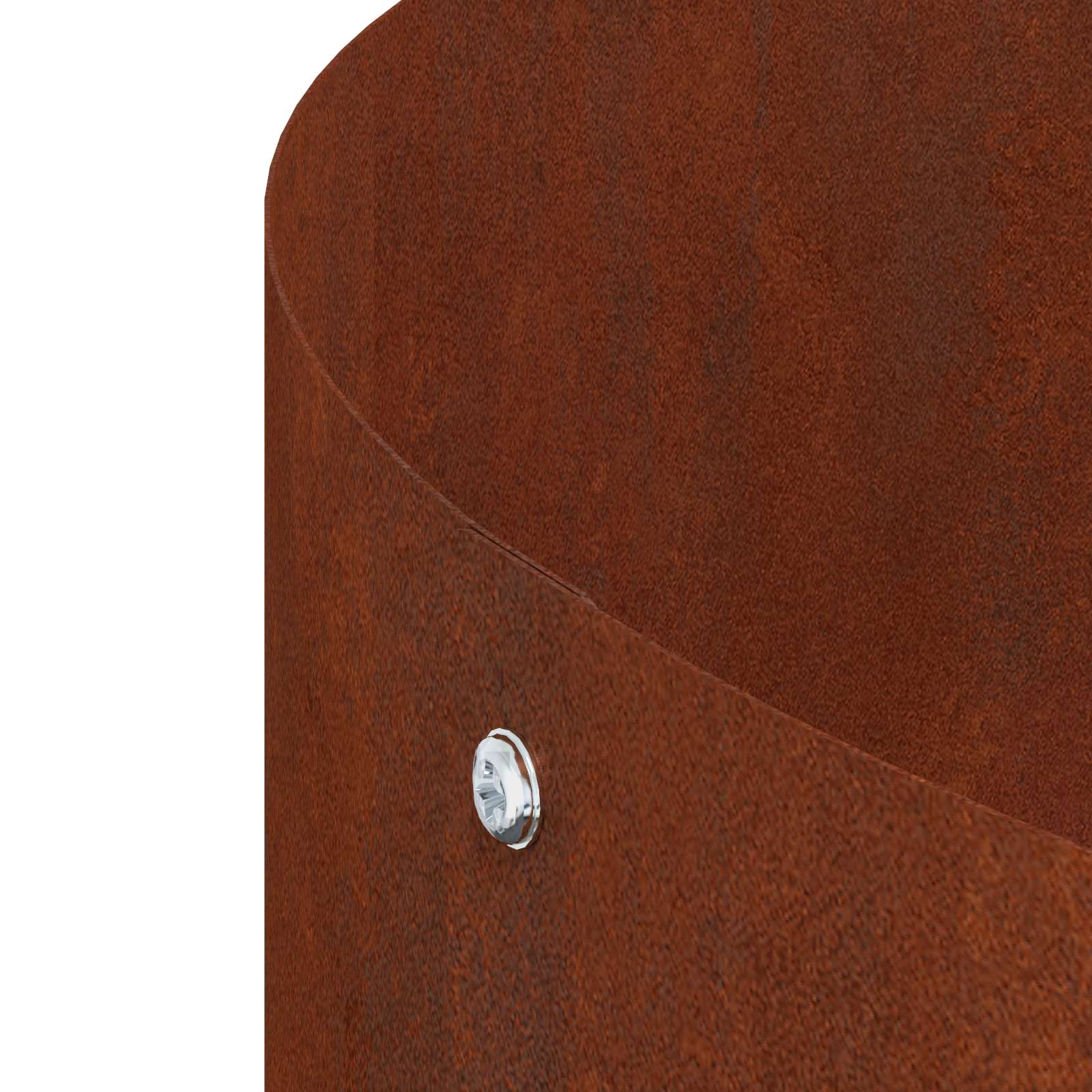 Δακτύλιος γλάστρας 5 pcs Καφέ 120 x 120 x 20 εκ. - Pakobazaar