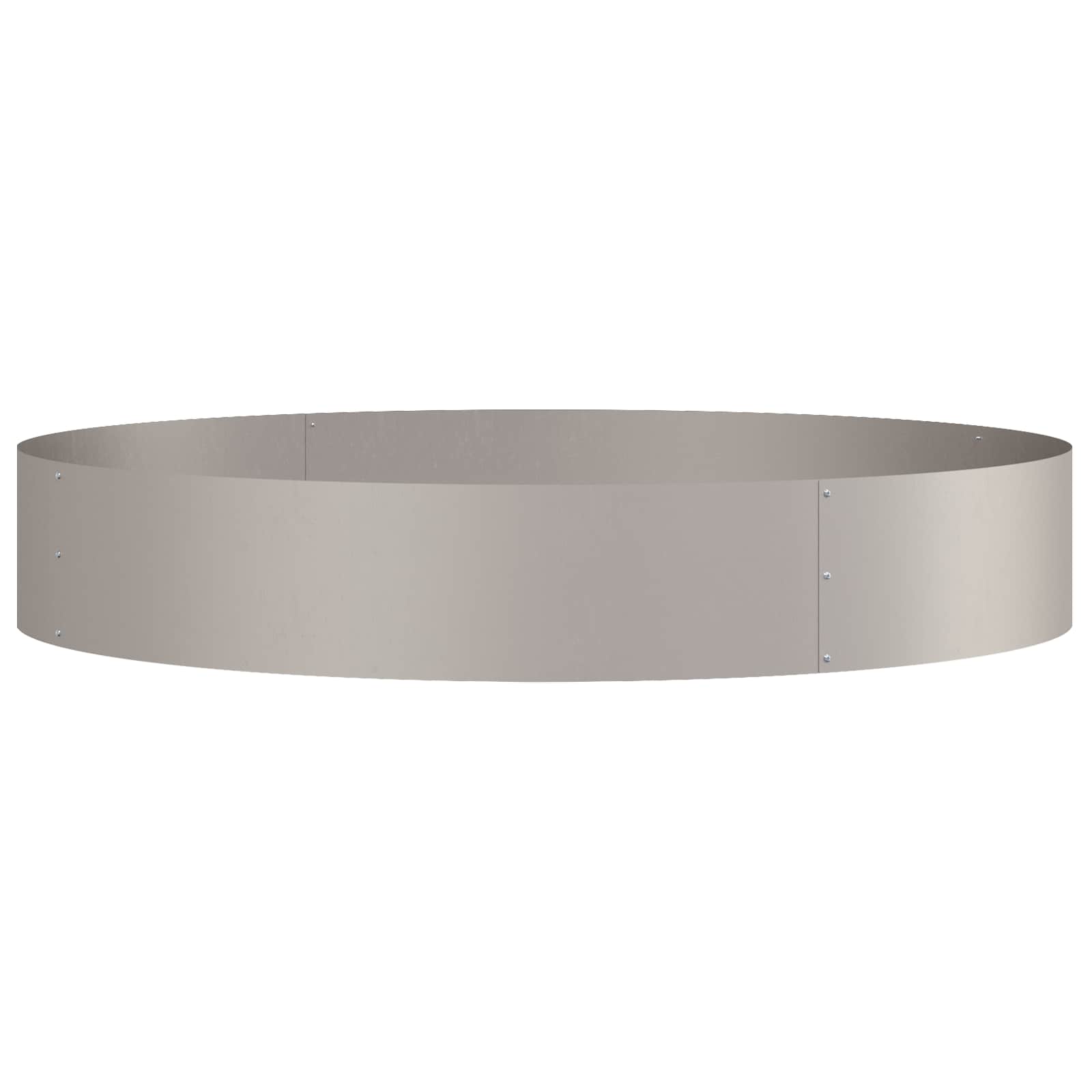 Δακτύλιος γλάστρας 5 pcs Καφέ 120 x 120 x 20 εκ. - Pakobazaar