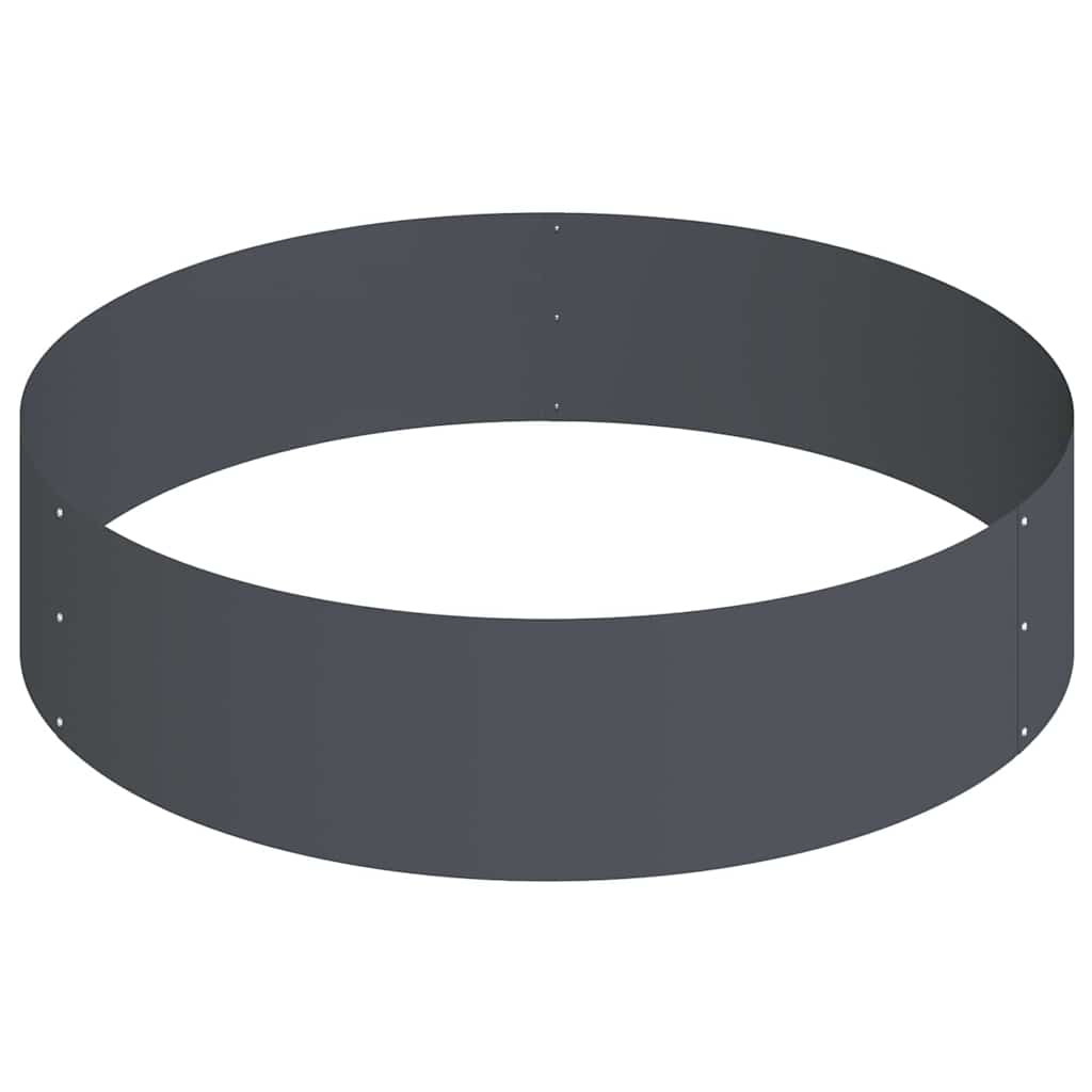 Γλάστρα Κήπου Ανθρακί 90 x 90 x 20 εκ Ψυχρής έλασης χάλυβας - Pakobazaar