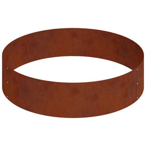 Γλάστρα Κήπου Σκ rusty 90 x 90 x 20 εκ - Pakobazaar